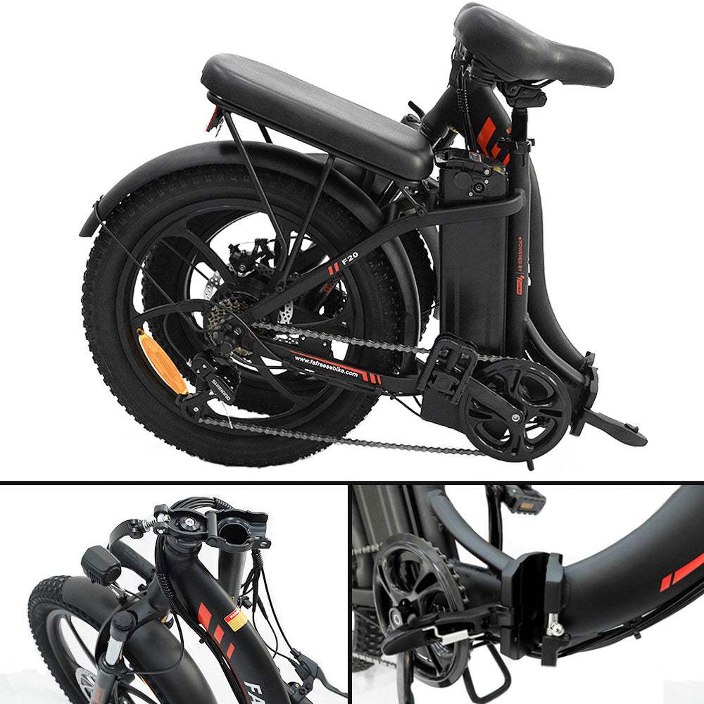 Fafrees F20 250W 20" Foldable Electric Bike Step-through City E-bike 36V 16Ah Battery