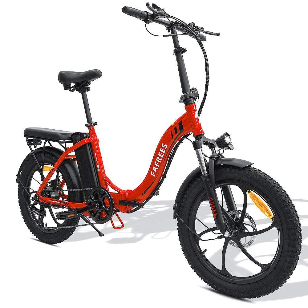 Fafrees F20 250W 20" Foldable Electric Bike Step-through City E-bike 36V 16Ah Battery