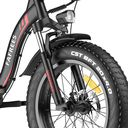 Fafrees F20 Max 500W 20" Fat Bike Foldable Electric Bike 48V 22.5Ah Samsung Battery