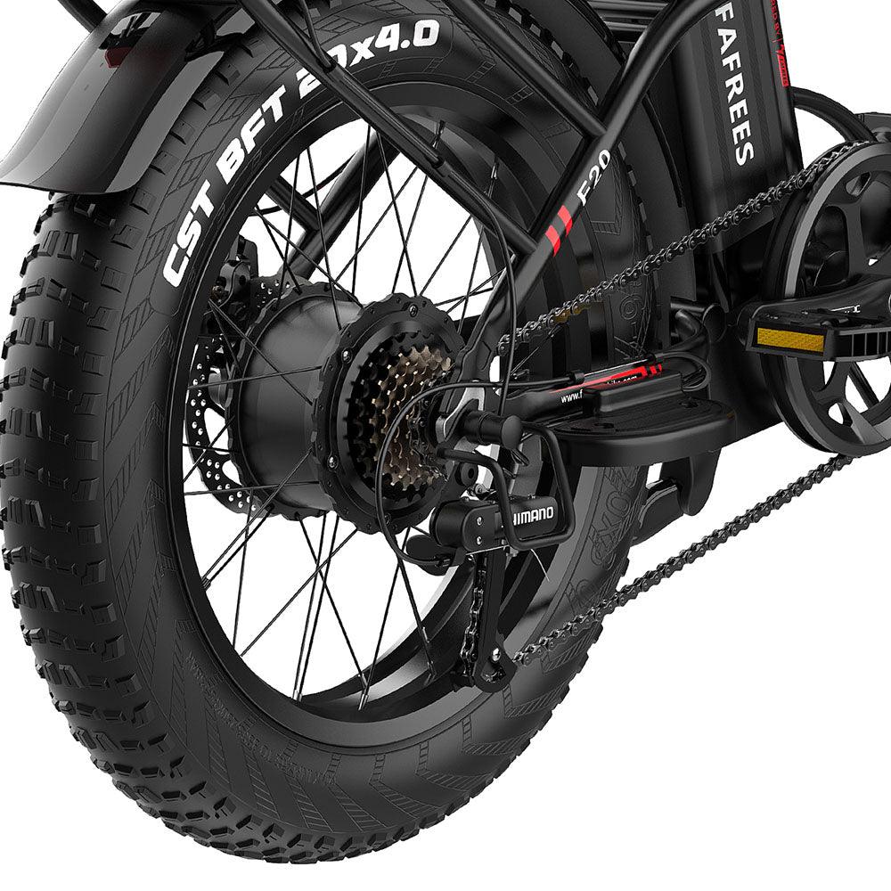 Fafrees F20 Max 500W 20" Fat Bike Foldable Electric Bike 48V 22.5Ah Samsung Battery