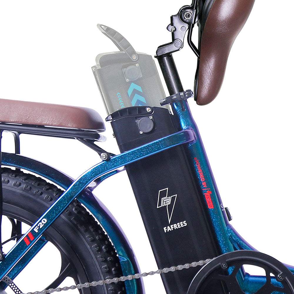 Fafrees F20 Pro 250W 20" Foldable Electric Bike Step-through City E-bike 36V 18Ah Battery