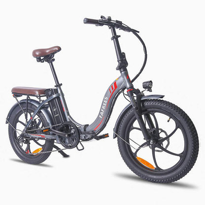 Fafrees F20 Pro 250W 20" Foldable Electric Bike Step-through City E-bike 36V 18Ah Battery