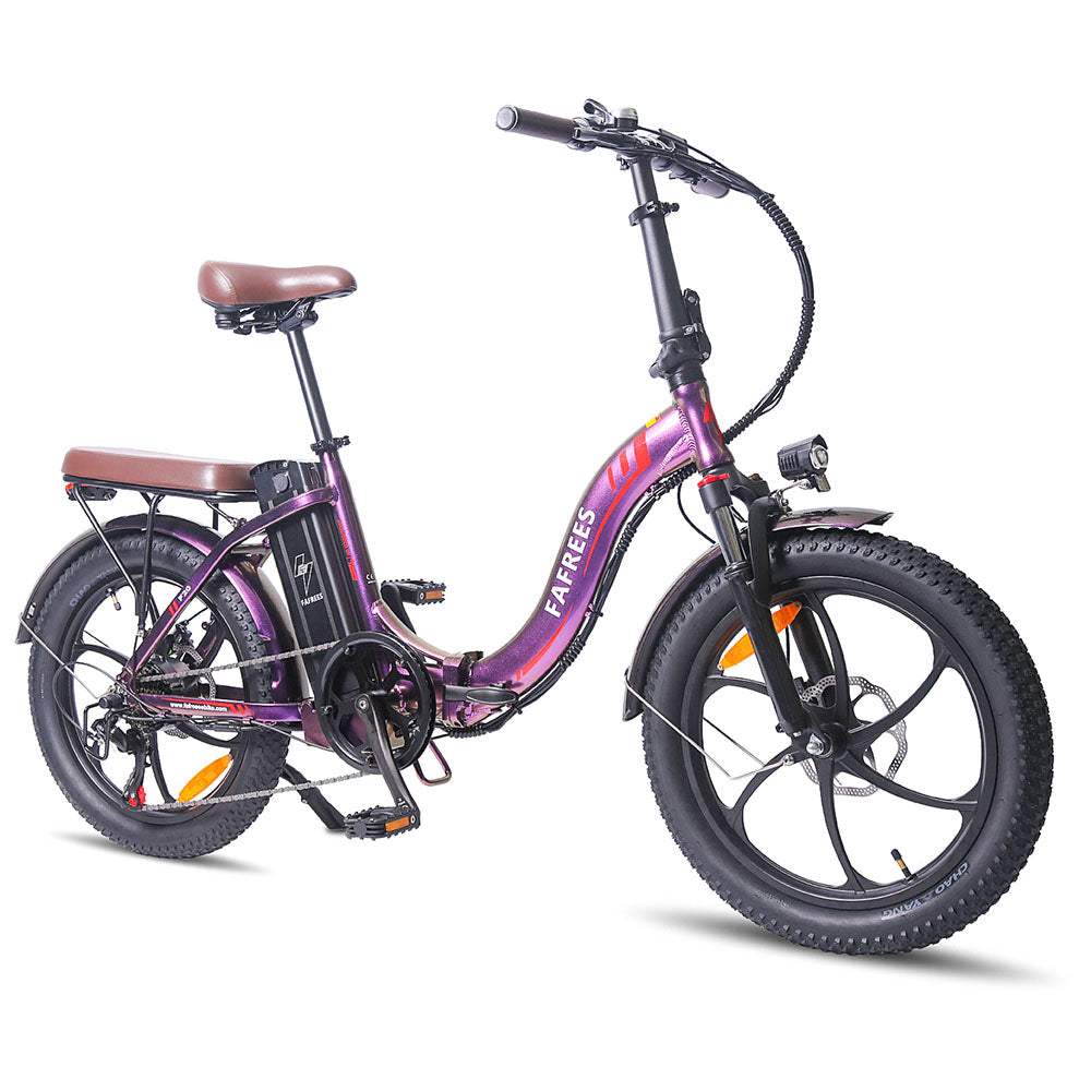 Fafrees F20 Pro 250W 20" Foldable Electric Bike Step-through City E-bike 36V 18Ah Battery