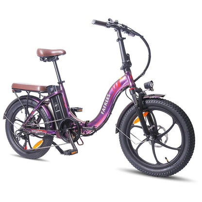 Fafrees F20 Pro 250W 20" Foldable Electric Bike Step-through City E-bike 36V 18Ah Battery