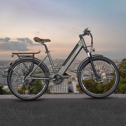 Fafrees F26 Pro 250W 26" Electric Trekking Bike City E-bike 36V 10Ah Battery with APP Support