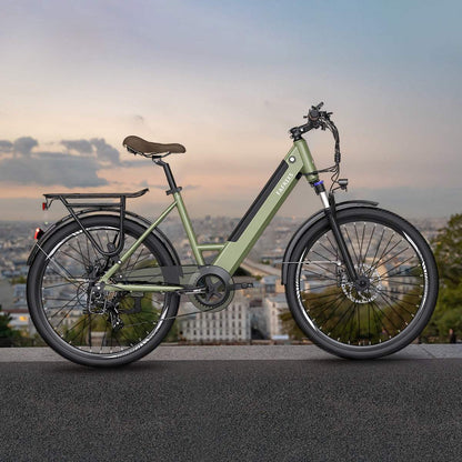 Fafrees F26 Pro 250W 26" Electric Trekking Bike City E-bike 36V 10Ah Battery with APP Support