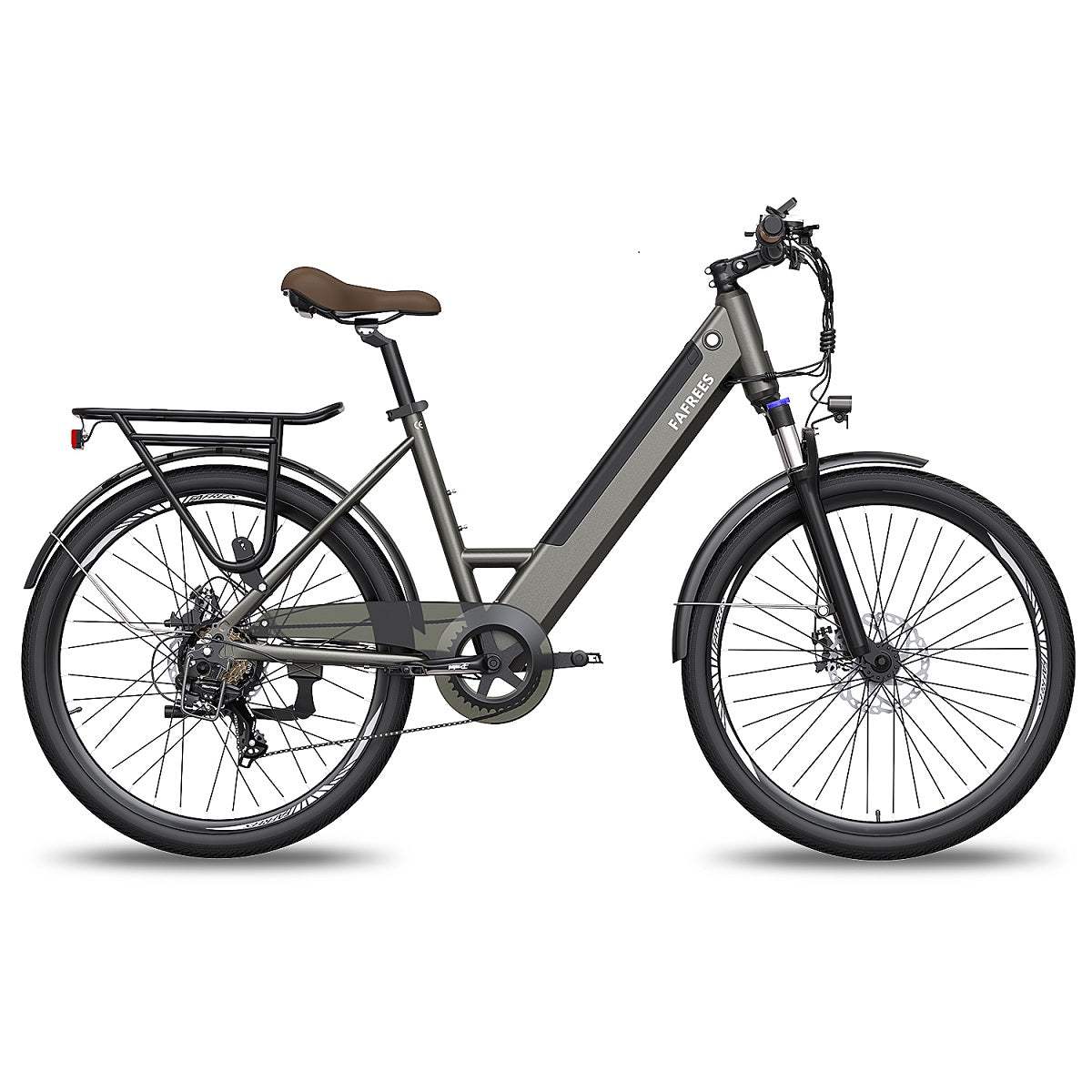 Fafrees F26 Pro 250W 26" Electric Trekking Bike City E-bike 36V 10Ah Battery with APP Support