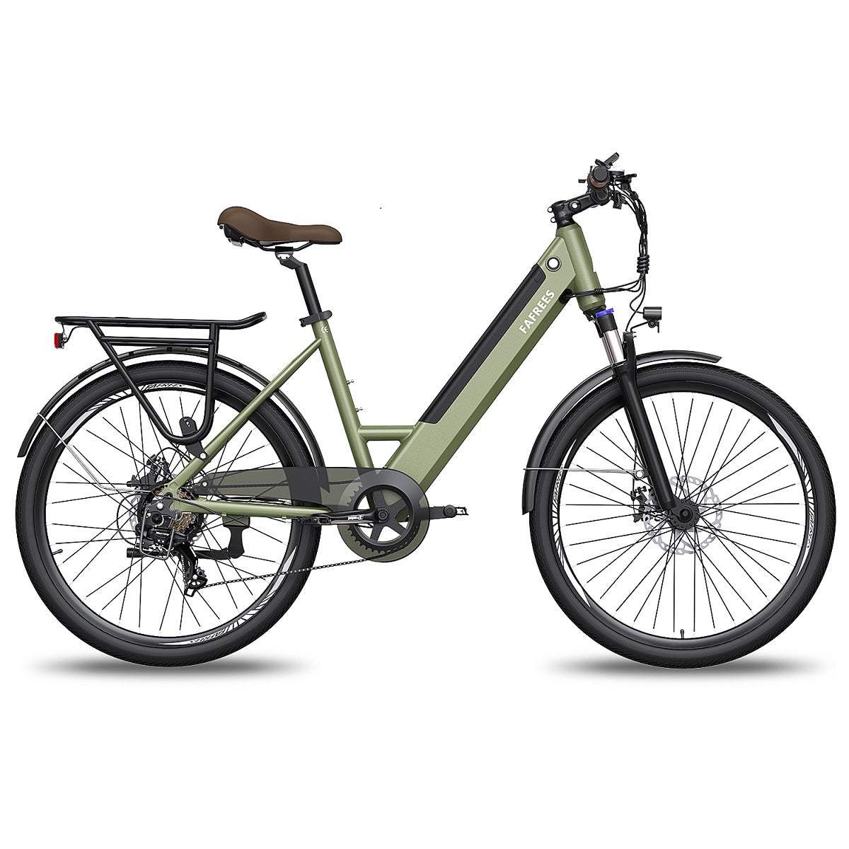 Fafrees F26 Pro 250W 26" Electric Trekking Bike City E-bike 36V 10Ah Battery with APP Support