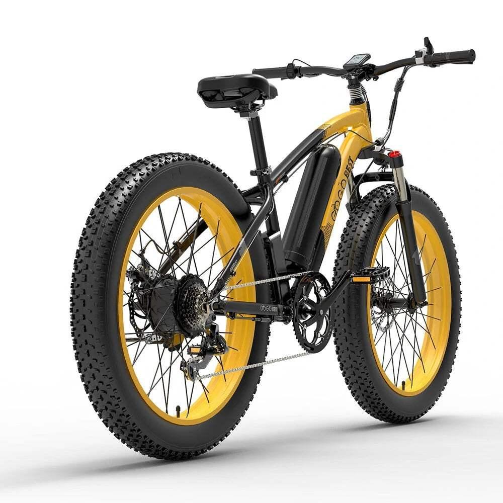 Gogobest GF600 1000W 26" Fat Bike E-Mountain Bike 13Ah 18.5 Mph 62 Miles - Buybestgear UK
