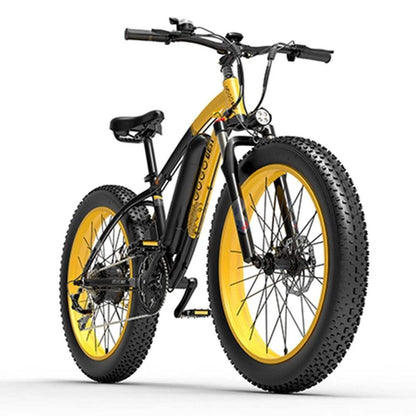 Gogobest GF600 1000W 26" Fat Bike E-Mountain Bike 13Ah 18.5 Mph 62 Miles - Buybestgear UK