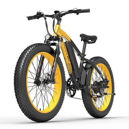 Gogobest GF600 1000W 26" Fat Bike E-Mountain Bike 13Ah 18.5 Mph 62 Miles - Buybestgear UK