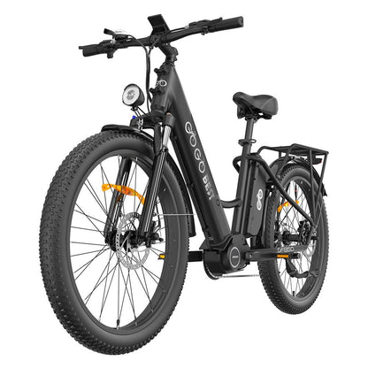 Gogobest GF850 500W 26'' Fat Bike Mid-Drive Motor Electric Trekking Bike 32km/h 130km 10.4Ah*2 Dual Batteries
