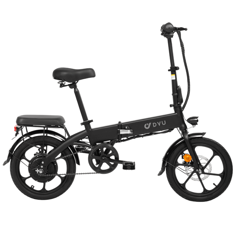 DYU A1F 250W 16" Mini E-Bike Electric City Bike 36V 7.5Ah 15.5 Mph 37 Miles - Buybestgear UK