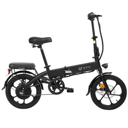 DYU A1F 250W 16" Mini E-Bike Electric City Bike 36V 7.5Ah 15.5 Mph 37 Miles - Buybestgear UK