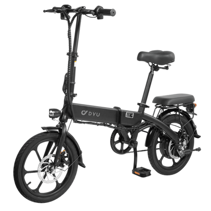 DYU A1F 250W 16" Mini E-Bike Electric City Bike 36V 7.5Ah 15.5 Mph 37 Miles - Buybestgear UK