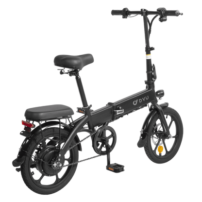 DYU A1F 250W 16" Mini E-Bike Electric City Bike 36V 7.5Ah 15.5 Mph 37 Miles - Buybestgear UK