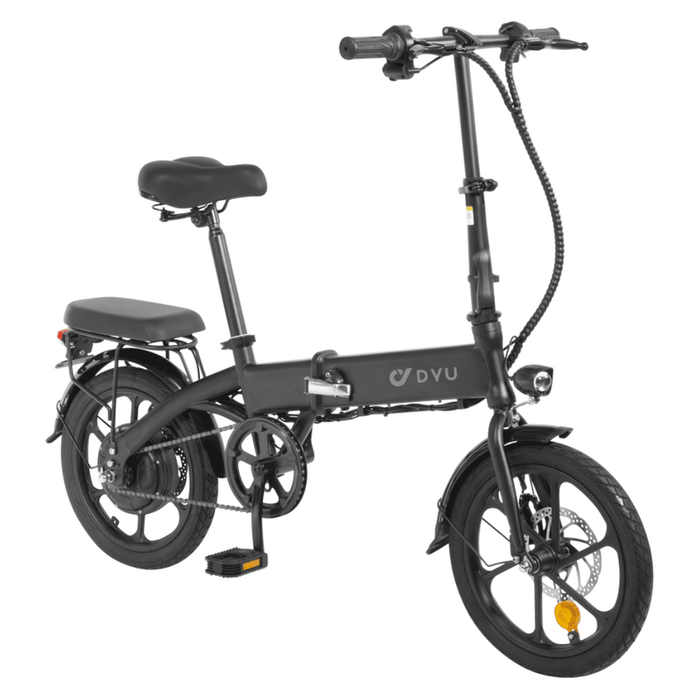 DYU A1F 250W 16" Mini E-Bike Electric City Bike 36V 7.5Ah 15.5 Mph 37 Miles - Buybestgear UK