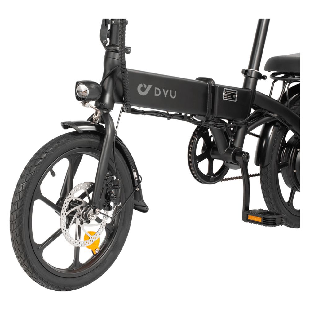 DYU A1F 250W 16" Mini E-Bike Electric City Bike 36V 7.5Ah 15.5 Mph 37 Miles - Buybestgear UK