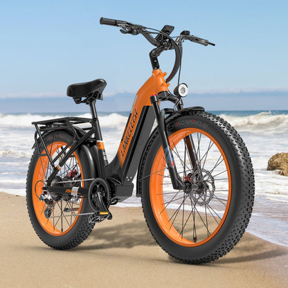 Lankeleisi MG600 Plus 1000W Bafang Motor 26" Fat Bike All Terrain Electric Bike 48V 20Ah Samsung Battery