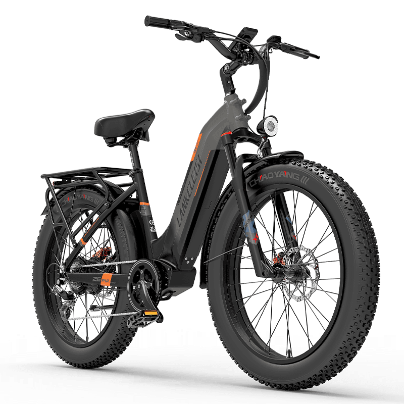 Lankeleisi MG600 Plus 1000W 26" Fat Bike E-Mountain Bike 25 Mph 93 Miles 20Ah Samsung Battery - Buybestgear UK