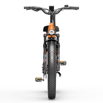 Lankeleisi MG600 Plus 1000W 26" Fat Bike E-Mountain Bike 25 Mph 93 Miles 20Ah Samsung Battery - Buybestgear UK