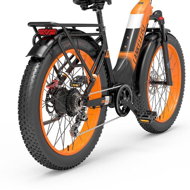 Lankeleisi MG600 Plus 1000W 26" Fat Bike E-Mountain Bike 25 Mph 93 Miles 20Ah Samsung Battery - Buybestgear UK