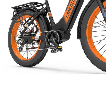 Lankeleisi MG600 Plus 1000W 26" Fat Bike E-Mountain Bike 25 Mph 93 Miles 20Ah Samsung Battery - Buybestgear UK