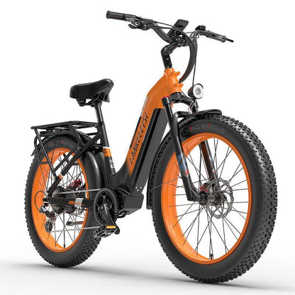 Lankeleisi MG600 Plus 1000W 26" Fat Bike E-Mountain Bike 25 Mph 93 Miles 20Ah Samsung Battery - Buybestgear UK