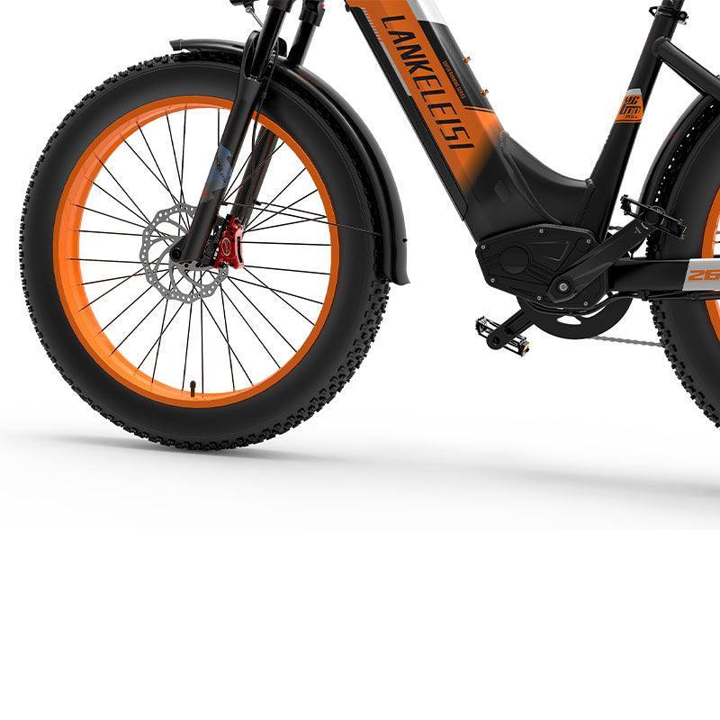 Lankeleisi MG600 Plus 1000W 26" Fat Bike E-Mountain Bike 25 Mph 93 Miles 20Ah Samsung Battery - Buybestgear UK