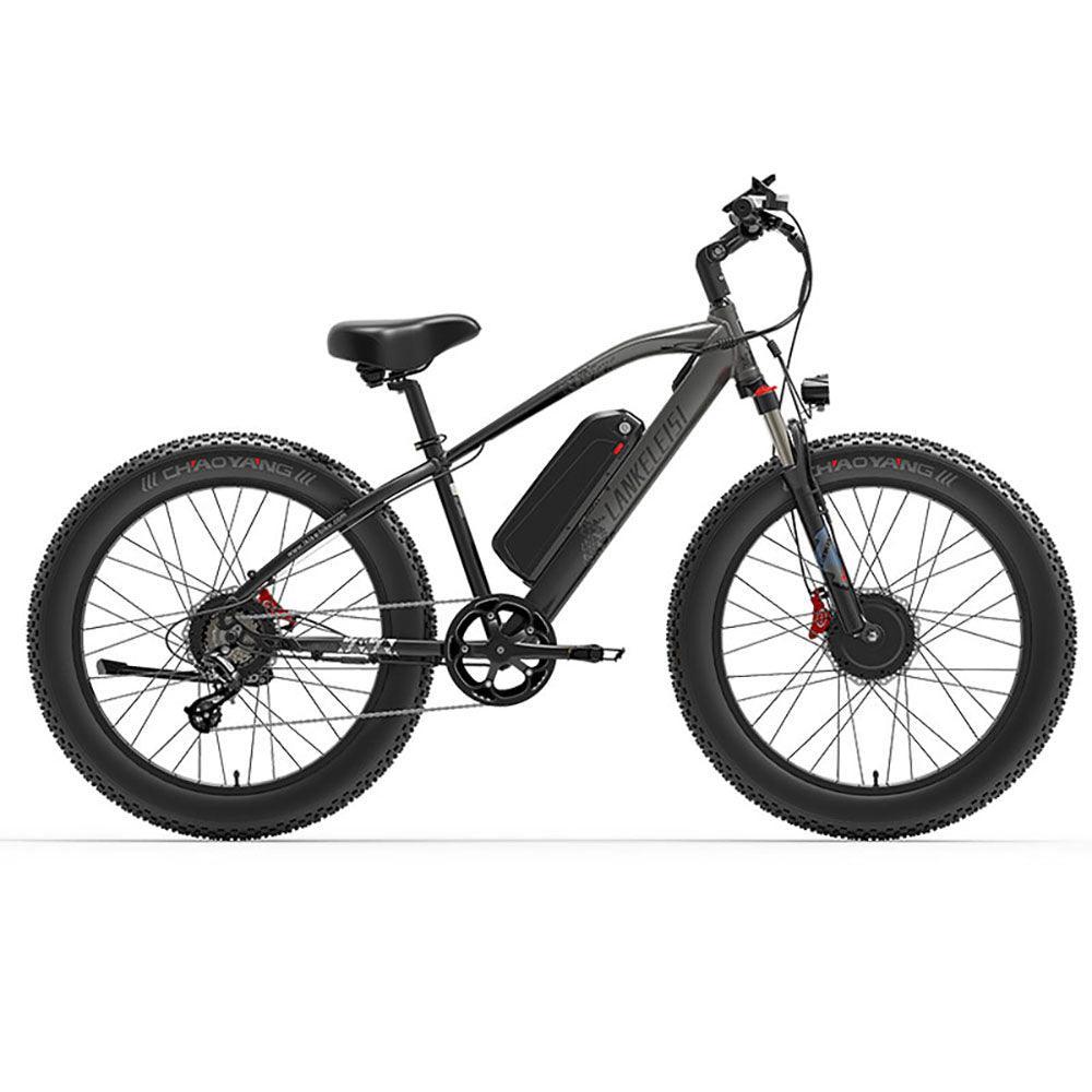 Lankeleisi MG740 PLUS 1000Wx2 26" Fat Bike Dual Motor E-Mountain Bike 30 Mph 93 Miles 20Ah Samsung Battery - Buybestgear UK