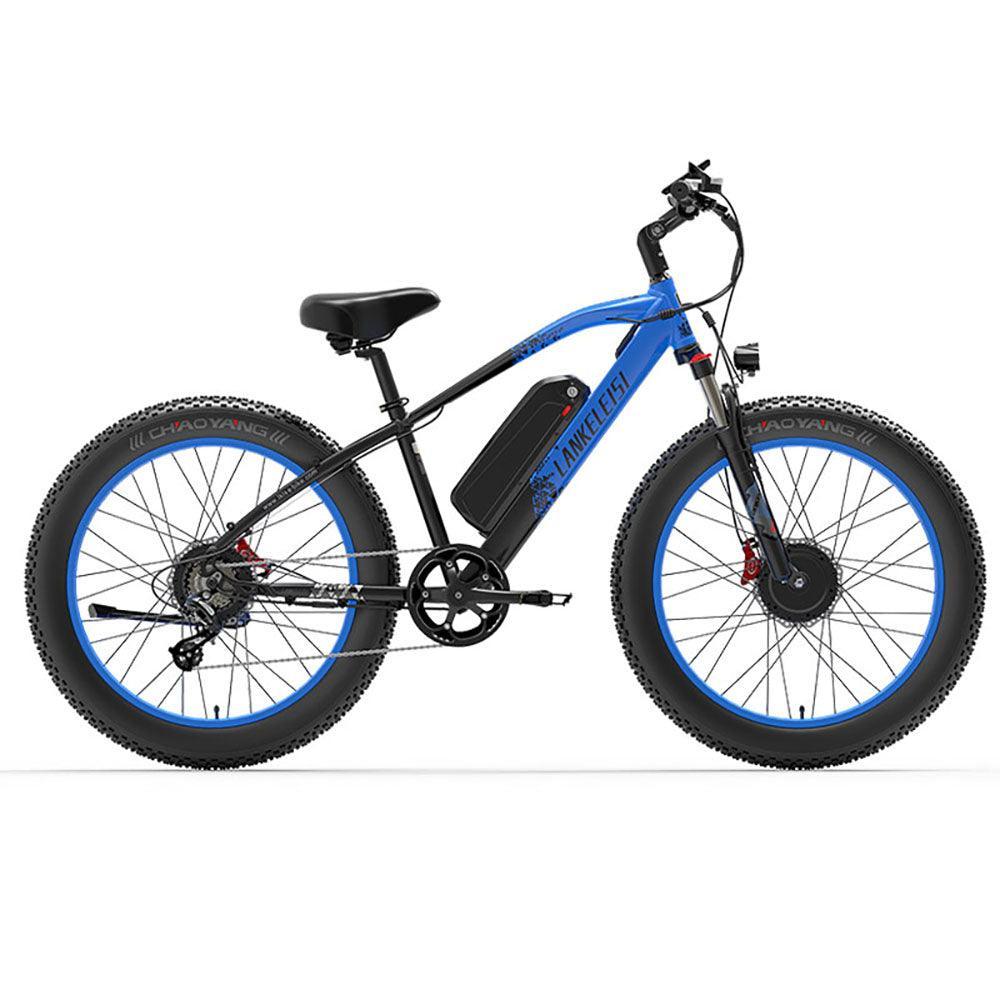 Lankeleisi MG740 PLUS 1000Wx2 26" Fat Bike Dual Motor E-Mountain Bike 30 Mph 93 Miles 20Ah Samsung Battery - Buybestgear UK