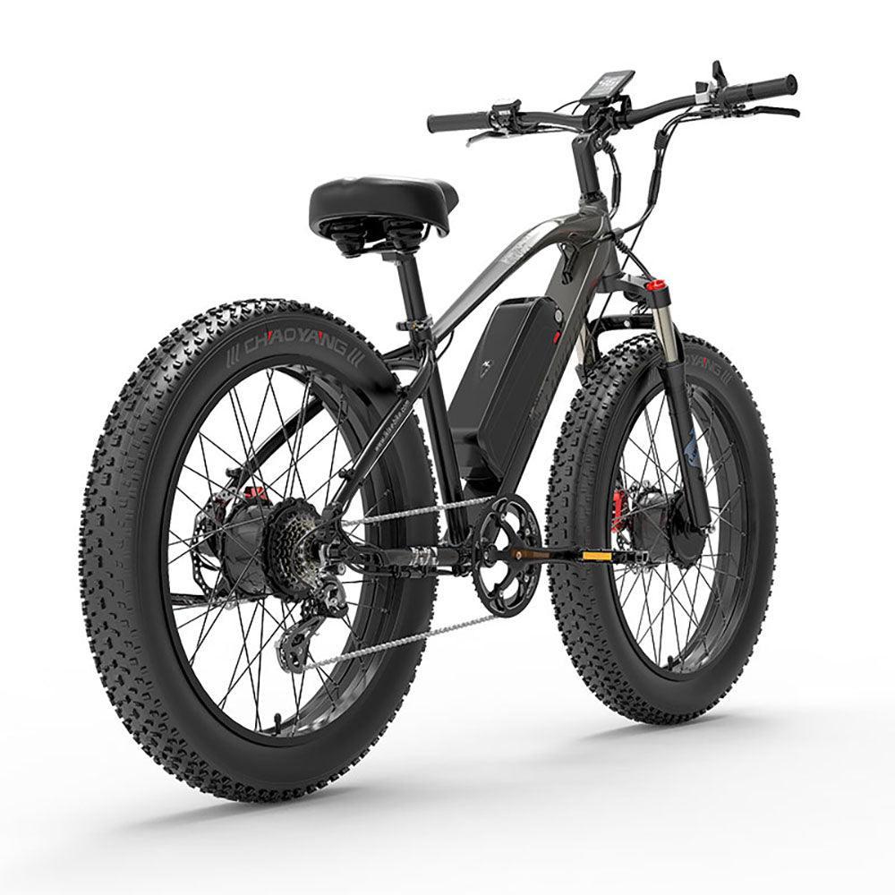 Lankeleisi MG740 PLUS 1000Wx2 26" Fat Bike Dual Motor E-Mountain Bike 30 Mph 93 Miles 20Ah Samsung Battery - Buybestgear UK