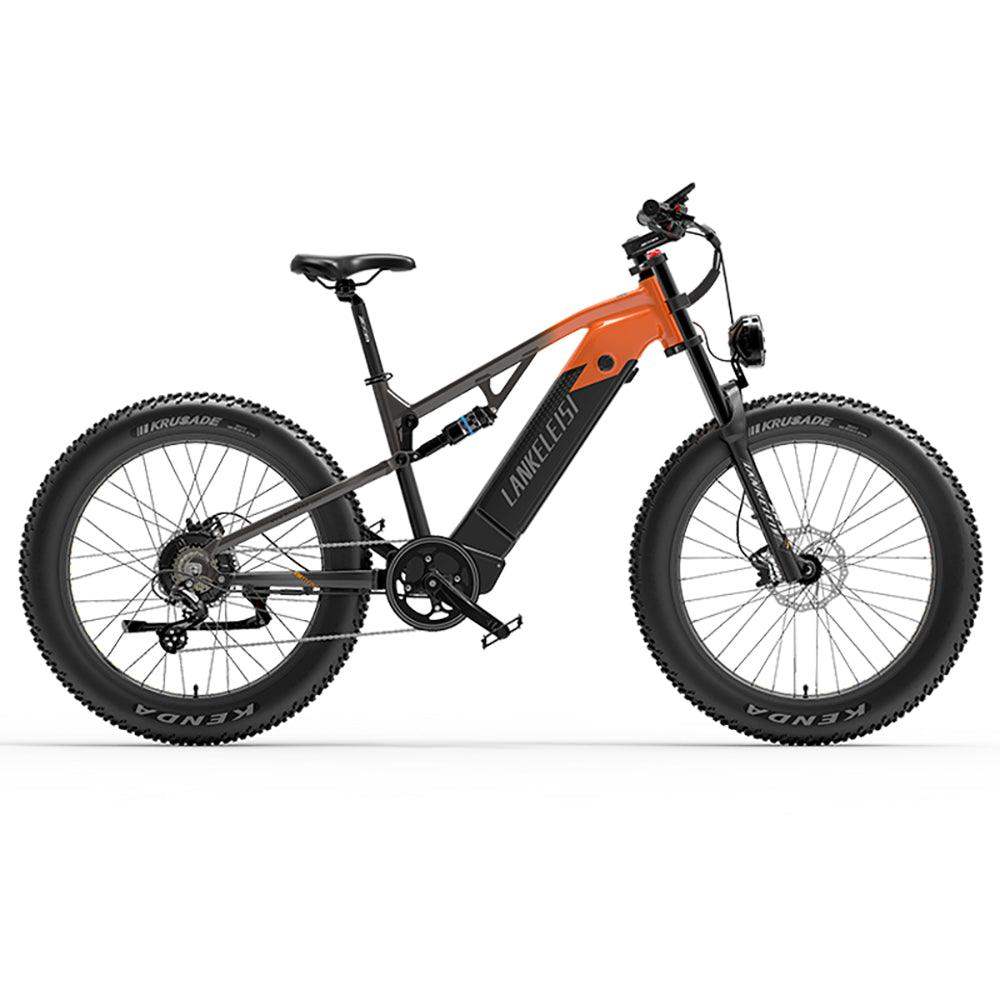 Lankeleisi RV800 Plus 750W Bafang Motor 26" Fat Bike Full Suspension E-Mountain Bike 20Ah Samsung Battery E-MTB