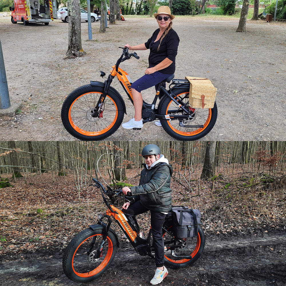 Lankeleisi MG600 Plus 1000W Bafang Motor 26" Fat Bike All Terrain Electric Bike 48V 20Ah Samsung Battery