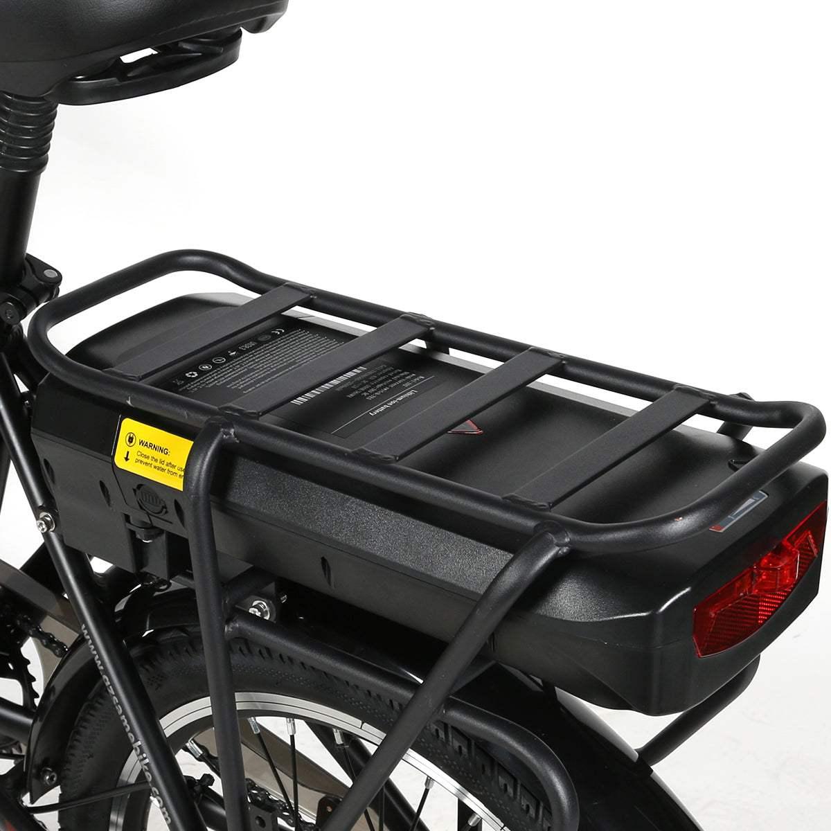 Samebike JG20 350W 20" Step-through Electric Bike Foldable City E-bike 10Ah 15.5 Mph 50 Miles - Buybestgear UK