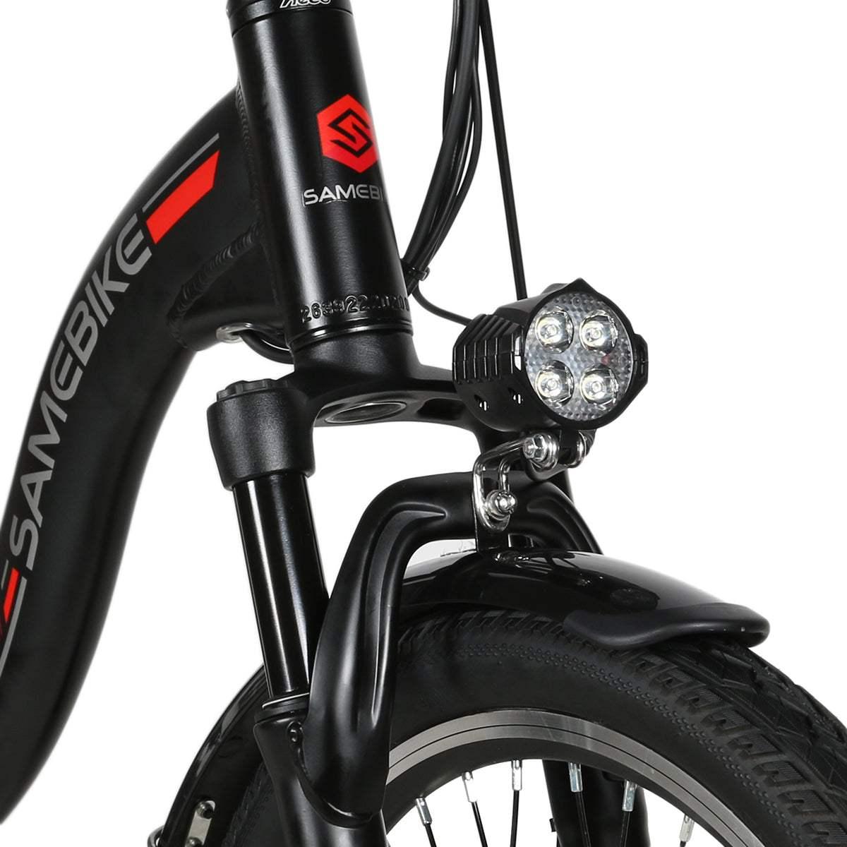 Samebike JG20 350W 20" Step-through Electric Bike Foldable City E-bike 10Ah 15.5 Mph 50 Miles - Buybestgear UK