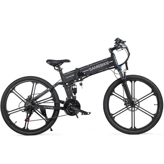 Samebike LO26-II 500W 26" Foldable Electric Mountain Bike 10Ah 15.5 Mph 43 Miles - Buybestgear UK