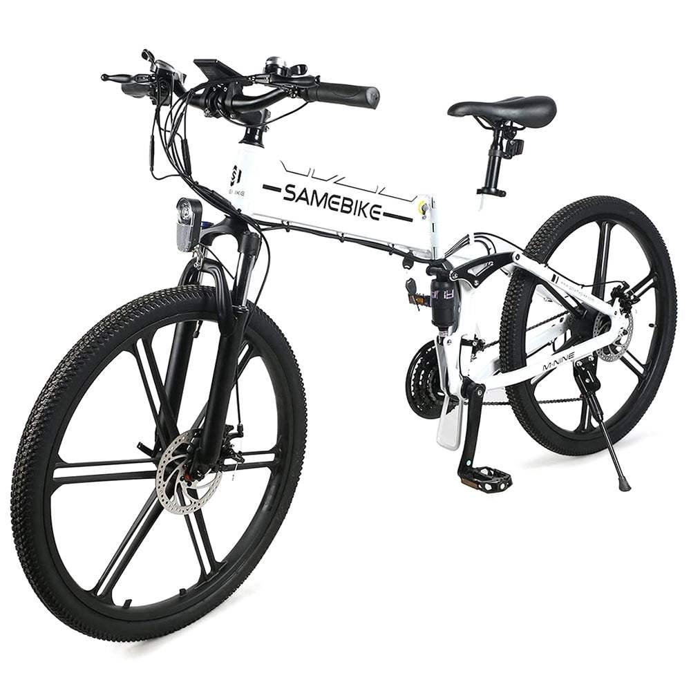 Samebike LO26-II 500W 26" Foldable Electric Mountain Bike 10Ah 15.5 Mph 43 Miles - Buybestgear UK
