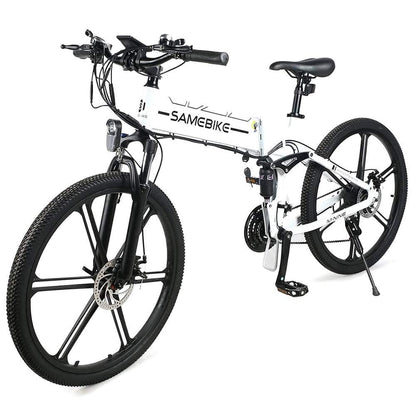 Samebike LO26-II 500W 26" Foldable Electric Mountain Bike 10Ah 15.5 Mph 43 Miles - Buybestgear UK