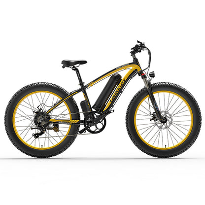 Lankeleisi XF4000 1000W 26" Fat Tyre Electric Bike E-Mountain Bike 48V 16Ah Battery